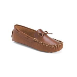 ELEPHANTITO Apache Leather Driver Loafers (Toddler Little Kid Big Kid)